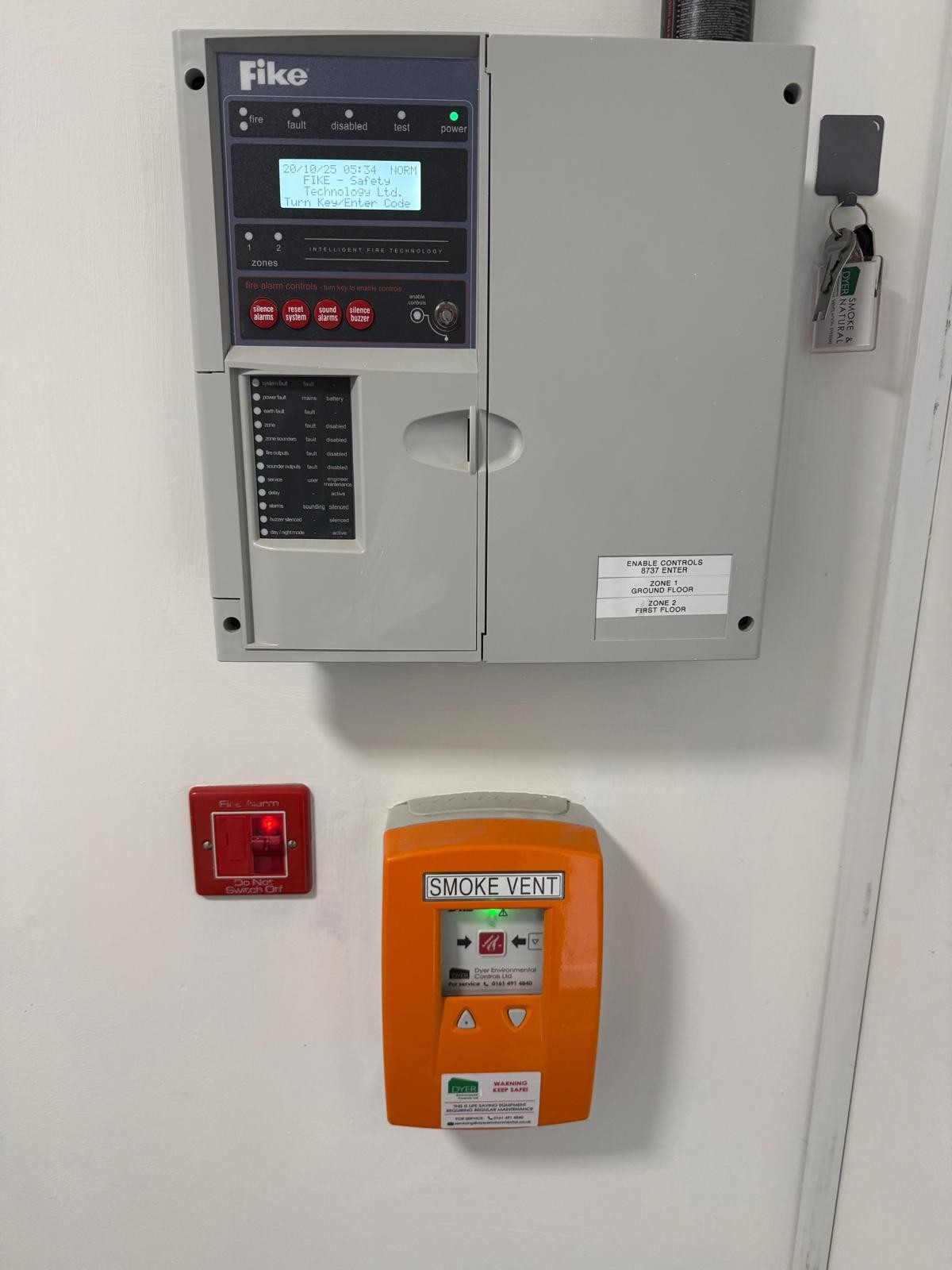 6 Month Fire Alarm Maintenance Flats West Wickham