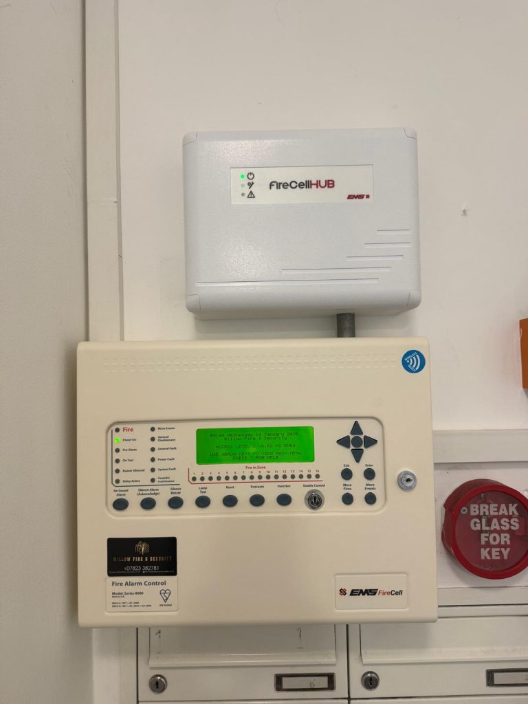 EMS FireCell Wireless Fire Alarm Installation – Large Block of Flats, East London