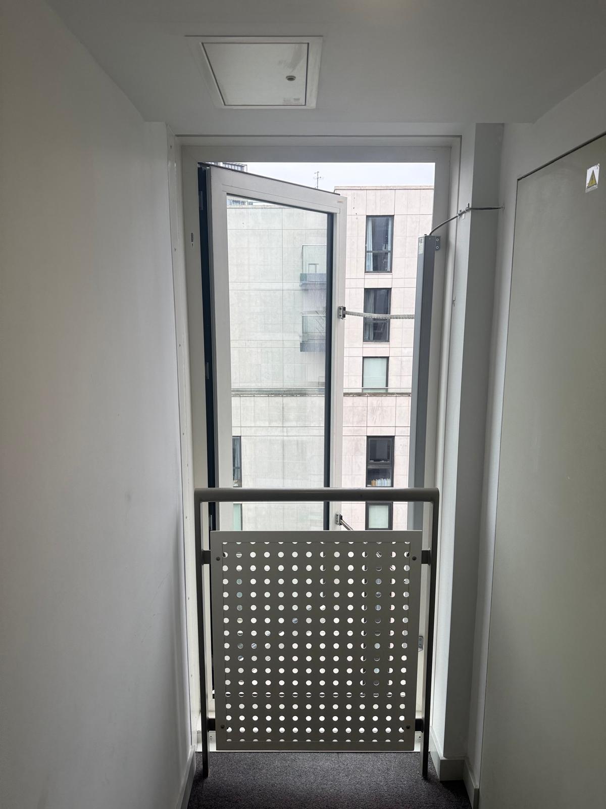 High-rise AOV maintenance and chain-drive window testing in Tower Hamlets – image 7